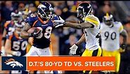 Demaryius Thomas' 80-Yd Game-Winning TD in Overtime vs. Steelers | Denver Broncos Highlights