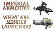 Warhammer 40k Lore - What are Missile Launchers, Imperial Armoury