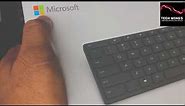 Microsoft Designer Bluetooth Desktop Unboxing and Setup I Microsoft Keyboard and Mouse Setup