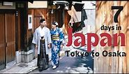 TravelTasteTryJAPAN - 7 DAYS from Tokyo to Osaka via Hokuriku