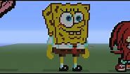 Minecraft Pixel Art: Spongebob Squarepants Tutorial