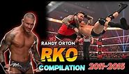 WWE Randy Orton RKO Compilation 2011-2015