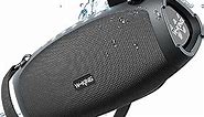 W-KING Portable Loud Bluetooth Speaker Wireless, 120W PEAK 70W Waterproof Outdoor Speaker Boombox Subwoofer for Party,Triple Passive Radiators-Deep Bass/Hi-Fi Audio/DSP/42H/Power Bank/TF/AUX/EQ/Opener