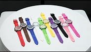 10 Silicone Rubber Gel Jelly Women Wrist Watches