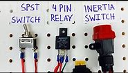 Fuel Pump Inertia Switch Wiring for Beginners (With a Relay!) | @WiringRescue