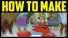 How To Make Mr Krabs Meme Blur In Photoshop 2017 (QUICK & EASY) - Confused Mr Krabs Dizzy Tutorial