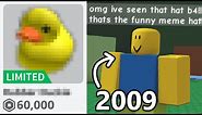 How This Old Roblox Hat Became a MEME...