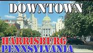 Harrisburg - Pennsylvania - 4K Downtown Drive