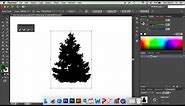 Adobe Illustrator Tutorial: How To Quickly Create a Pine Tree Vector.