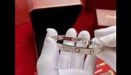 Unboxing Video | Cartier Love Bracelet, Diamond-Pave White Gold, Diamonds