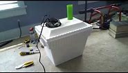 $10 DIY Styrofoam Air Conditioner