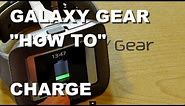 Samsung Galaxy Gear: How To Charge The Battery