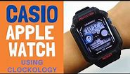 Introducing the Casio Apple Watch Band with Bumper Case! | with Clockology app