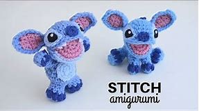 Stitch Amigurumi - How to Crochet Lilo and Stitch | Open Mouth Version
