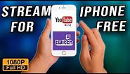 How to Stream iPhone Screen on PC - Free & 1080p