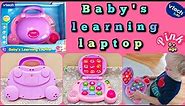 VTech Baby's Learning Laptop,Pink (Preloved Toy)