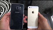 iPhone SE vs Samsung Galaxy S6 edge