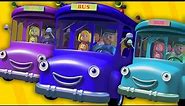 The Wheels On The Bus | Nursery Rhymes | Kids Rhymes | Baby Videos | Learn Vehicles