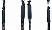 4Feet Bungee Dock Line Mooring Rope 2-Pack for Docking with Stainless Steel Clip Accessories for Boats PWC, Built in Snubber, Kayak, Watercraft,SeaDoo,Jet Ski, Pontoon, Canoe, Power Boat