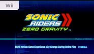 Sonic Riders: Zero Gravity (Nintendo Wii Multiplayer Gameplay)