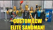 CUSTOM WWE ELITE SANDMAN ECW FIGURE REVIEW | CUSTOM SHOWCASE