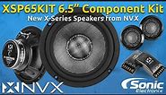 Looking at the NEW NVX XSP65KIT - 6.5" Component Speakers - Carbon Fiber Cone