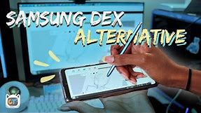 Samsung Dex Alternative for Note 10 LITE and ANY android phone/tablet!
