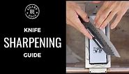 How To Sharpen a Kitchen Knife - Beginner's Guide to Knife Sharpening