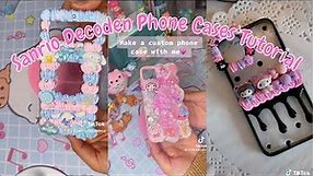 💖 Make The Kawaii Sanrio Decoden Phone Cases DIY Tutorial With Me📱 | TikTok Compilation #42
