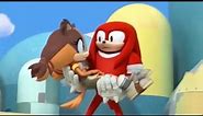 Knuckles and Sticks moments/interactions in Sonic Boom