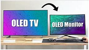 Switching to 32" 4K QD-OLED Monitor from the LG C2 42 OLED TV | Alienware AW3225QF