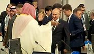 Watch: Putin and Saudi crown prince laugh and clap hands at G20 summit
