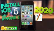 How to install iOS 6 on an iPhone 5 in 2020! Worth it? (Tethered! & Mac required)
