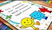 Front Page Design of Maths Project | Easy Maths Front Page Design | School Project | Border Design