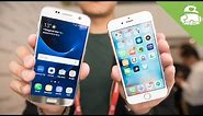 Samsung Galaxy S7 vs iPhone 6s hands on comparsion