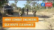 Army Combat Engineers Q&A Route Clearance