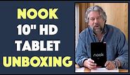 Barnes & Noble NOOK 10" HD Tablet -- UNBOXING!