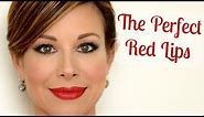 PERFECT Red Lipstick Makeup Look | My Best Tips & Tricks for Flawless RED LIPS | Dominique Sachse