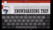 Video: Getting started with PowerPoint for Android tablet