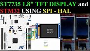ST7735 1.8" TFT Display and STM32 || HAL