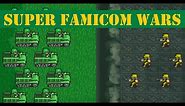 Super Famicom Wars (1998) + English Patch Tutorial - Content Review & Gameplay - Snes9x