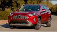 2019 Toyota RAV4 Limited Hybrid | Ruby Flare Pearl | Driving, Infotainment, Exterior