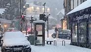 Heavy snow hits The Lake District causing traffic chaos on local roads