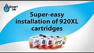 How to install Smart Ink 920XL compatible ink cartridges