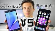 Samsung Galaxy Note 5 VS iPhone 6 Plus - Which Should You Buy?