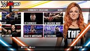 WWE 2K20 Road To Wrestlemania - The Demon Bray Wyatt Returns Raw 2019 ft. Rollins, Reigns (Concept)
