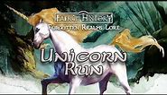 Unicorn Run - Forgotten Realms Lore and Mythology
