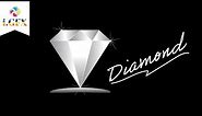 Diamond Logo | How to make diamond in illustrator