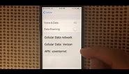 Verizon APN Settings for iPhone | Add LTE 4G APN for Verizon