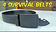 4 Survival Belts Put to the Test